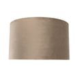 Velour-Lampshade-Taupe-35/35/20-with-Gold-Interior