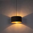 Hanglamp-met-velours-kap-taupe-met-goud-50-cm---Combi