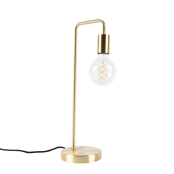 Art Deco Table Lamp Brass - Facil