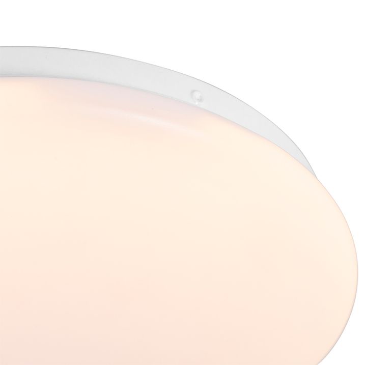 Moderna plafonska lampa bela 26 cm uključujući LED - Iene