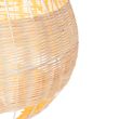 Висяща-лампа-в-кънтри-стил-бяла-с-ратан---Rattan