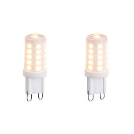 2 tk G9 hämardatavat LED-pirni Opal 3W 250lm 2200K