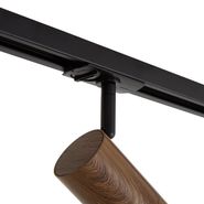 Sistema-de-riel-moderno-negro-con-5-focos-efecto-madera-de-nogal-monofásico---Iconic-Jeana-Luxe
