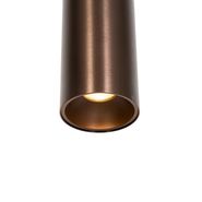 Lámpara-colgante-de-diseño-bronce-oscuro-incl.-adaptador-de-carril-monofásico---Slimline-Tubo