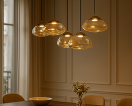 Amber & messing: de herfstkleuren van verlichting