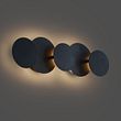 Modern-Wall-Lamp-Black-incl.-LED-3-Step-Dimmable-5-Lights---Sunrise