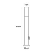 Utendørs-lampe-rustbrun-med-klart-glass-80-cm-IP44-med-stikkontakt-og-bevegelsessensor---Malios