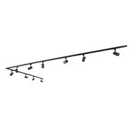 Sistema-de-calhas-de-iluminação-inteligente-preto-monofásico-com-10-luzes-incluindo-WiFi-GU10---Iconic-Jeana