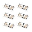Set-mit-6-Einbauspots-weiß-GU10-AR111-Trimless-2-flammig---Oneon