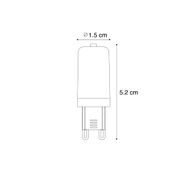 Set-od-5-G9-LED-žarulja-prozirne-3.5W-480-lm-3000K