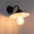 Inteligentná-rustikálna-nástenná-lampa-antracit-IP44-vrátane-wifi-E27---Kansas