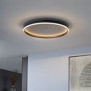 Design-Deckenleuchte-schwarz-mit-Filz-inkl.-LED-3-Stufen-Dimmbar---Xavi-Felt