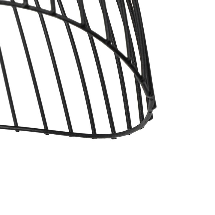 Plafoniera de design neagră 20 cm - Pua