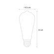 Bec-LED-E27-Dimmable-ST64-Transparent-5W-600-lm-2700K