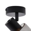 Moderne-taklampe-sort-med-rundt-røykglass---Cilin