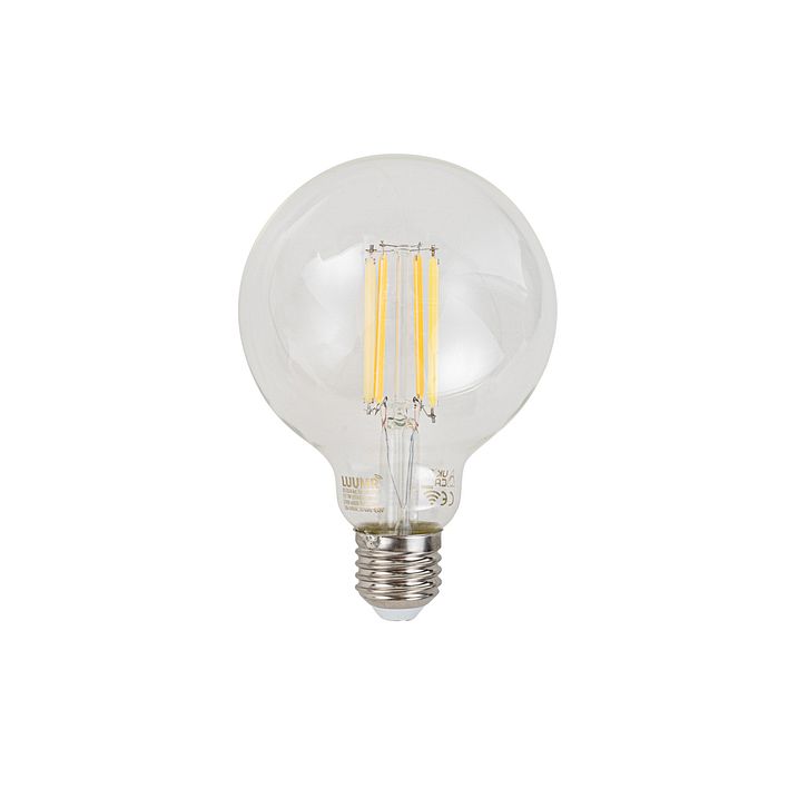 Smart E27 Dimmbare LED-Glühbirnen G95 Klar 7W 806lm 2700-6500K