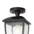 Klasiska-griestu-lampa-melna-IP44---Lēvena