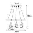 Landelijke-hanglamp-zwart-met-hout-3-lichts---Dami-Frame