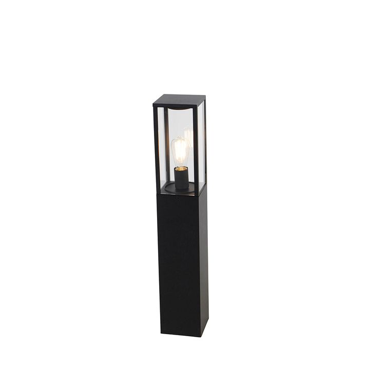 Inteligentna lampa podłogowa zewnętrzna czarna 80 cm z Wi-Fi ST64 - Charlois