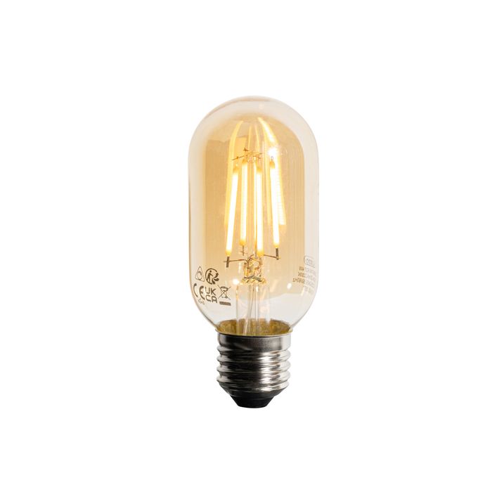 E27 Hämardatav LED Kuld T45 4W 300 lm 2200K