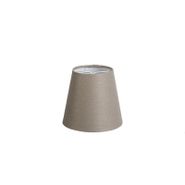 Linen-Clip-On-Lampshade-Taupe-Round-Angled-12/8/11