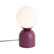 Viesnīcas-šika-galda-lampa-violeta-ar-opāla-stiklu---Pallon-Trend
