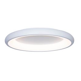 Moderní stropní svítidlo bílé 60 cm s integrovaným stmívatelným LED - Cardona