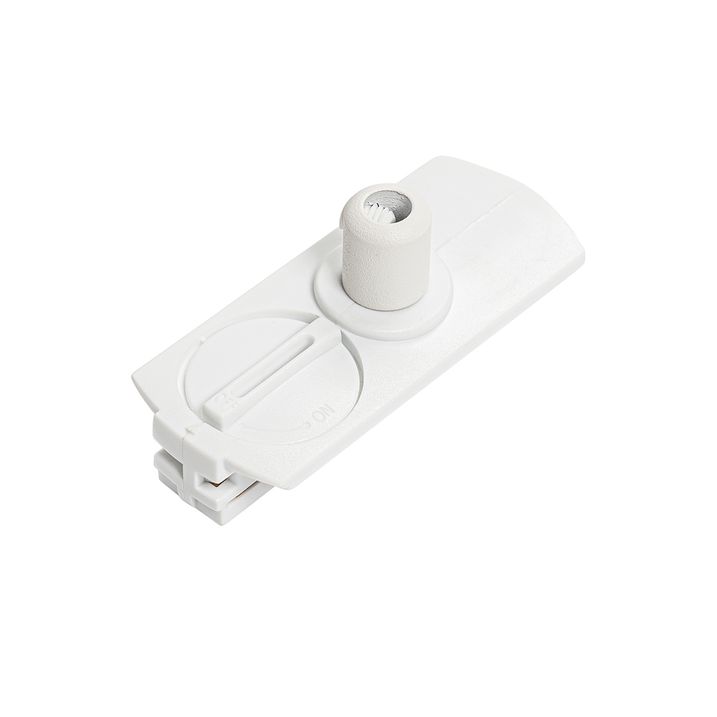 Luxuriöser Pendelleuchten-Adapter für 1-Phasen-Schiene weiß - Iconic
