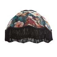 Fabric-Lampshade-Floral-Design-with-White-Interior-45/15/21.5---Heritage