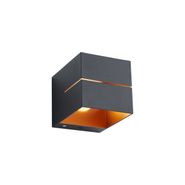 Lámpara-de-pared-moderna-negra-con-interior-dorado-con-LED-y-atenuador-táctil-recargable---Joris-Groove