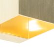Moderní-nástěnná-lampa-zlatá---Transfer