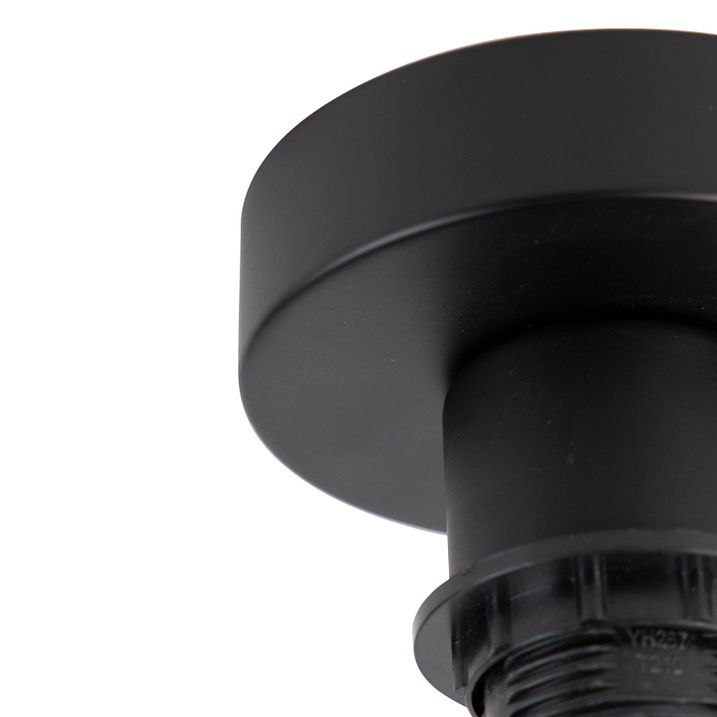 Laelamp matt must valge varjuga 45 cm - Combi