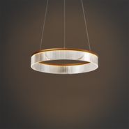 Moderne-Hängelampe-Messing-59cm-inkl.-LED-3-Stufen-Dimmbar---Anello-Chandelier