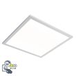 Négyzetes-mennyezeti-lámpa-króm-45-cm-LED-del-IP44---Flat