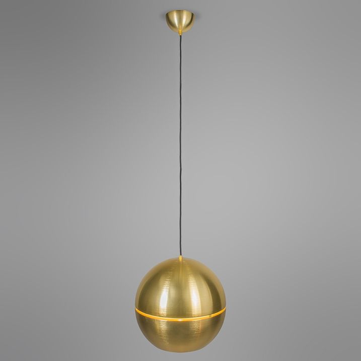 Art deco hanglamp goud bol 50cm - Slice