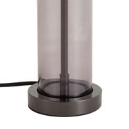 Hotel-Chic-Table-Lamp-Gunmetal-with-Smoke-Glass---Amara