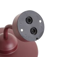 Lampada-da-parete-da-esterno-classica-rosso-scuro-IP44---Monaco