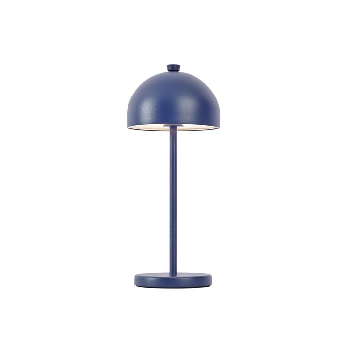 Stona lampa plava uklj. LED IP54 punjiva sa stanicom za punjenje - Squirrel