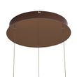 Design-hanglamp-roségoud-met-amber-glas-incl.-LED-3-staps-dimbaar-3-lichts-Easylift---Fiera