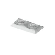 Set-of-6-Recessed-Spotlights-White-GU10-50mm-2-Light-Trimless---Oneon