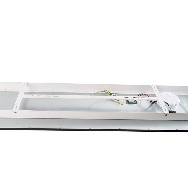 Modern LED paneel zwart 120 cm incl. LED dim to warm - Liv