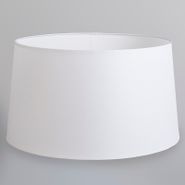 Lámpara-colgante-moderna-bronce-con-pantalla-45-cm-blanca---Combi-1