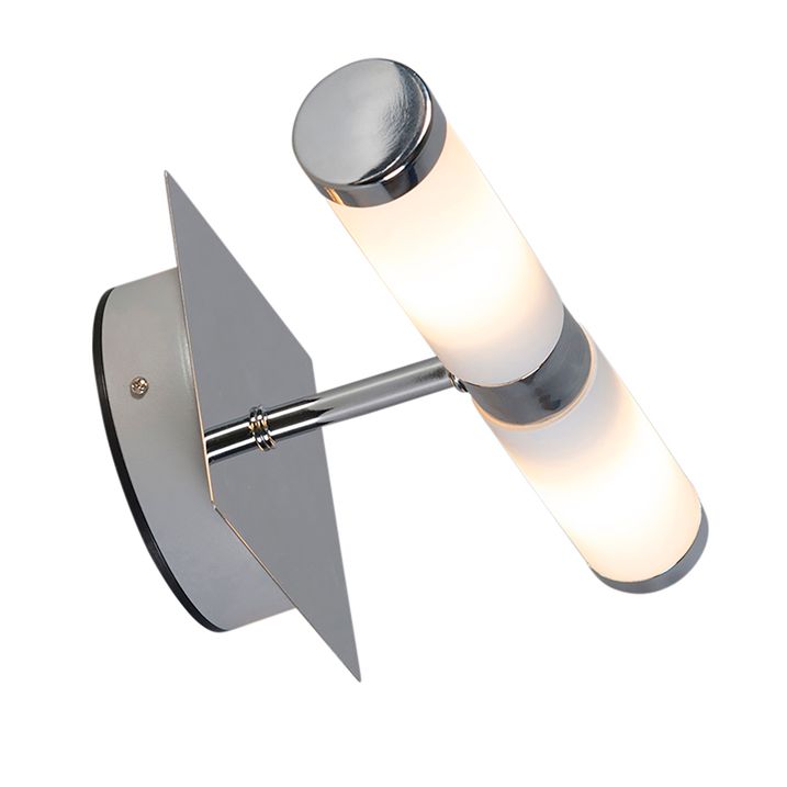 Aplique moderno cromado IP44 - Bath 2