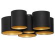 Plafón-negro-con-interior-dorado-6-luces---Multidrum
