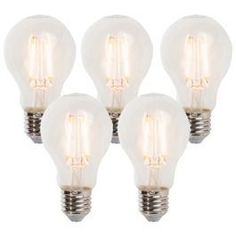Sada 5 stmívatelných LED žárovek E27 A60 5W 470lm 2700K