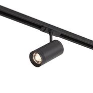 Moderner-schwarzer-Strahler-für-1-Phasen-Schienensystem-inkl.-LED-drehbar-und-neigbar---Iconic-Zoom