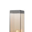 Moderna-spoljašnja-stubna-lampa-tamno-siva-sa-dimljenim-staklom-80-cm---Malios