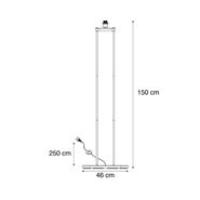 Lampadaire-moderne-en-laiton---Thijmen