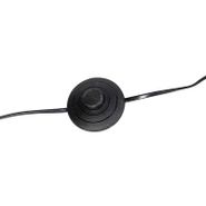 Lámpara-de-pie-rústica-topo-con-pantalla-de-lino-45-cm---Classico