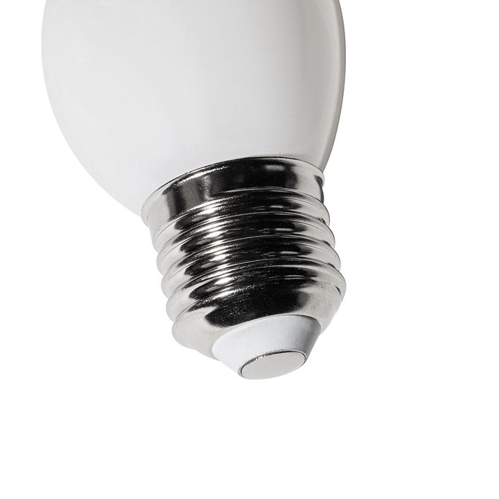 E27 3-stegs dimbar LED-lampa P45 Opalglas 5W 470 lm 2700K